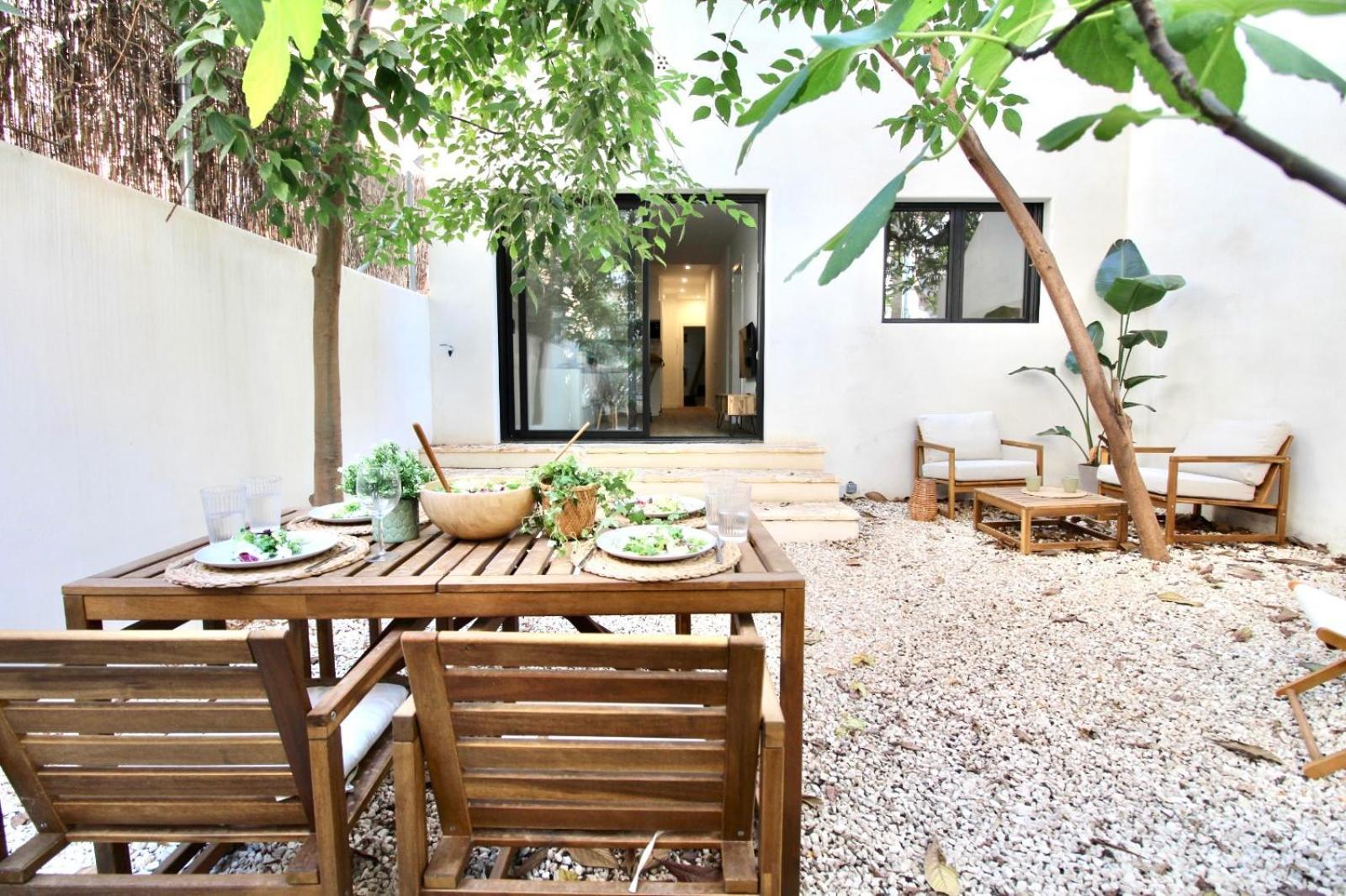 El Niu Con Terraza Camp Nou Апартаменты